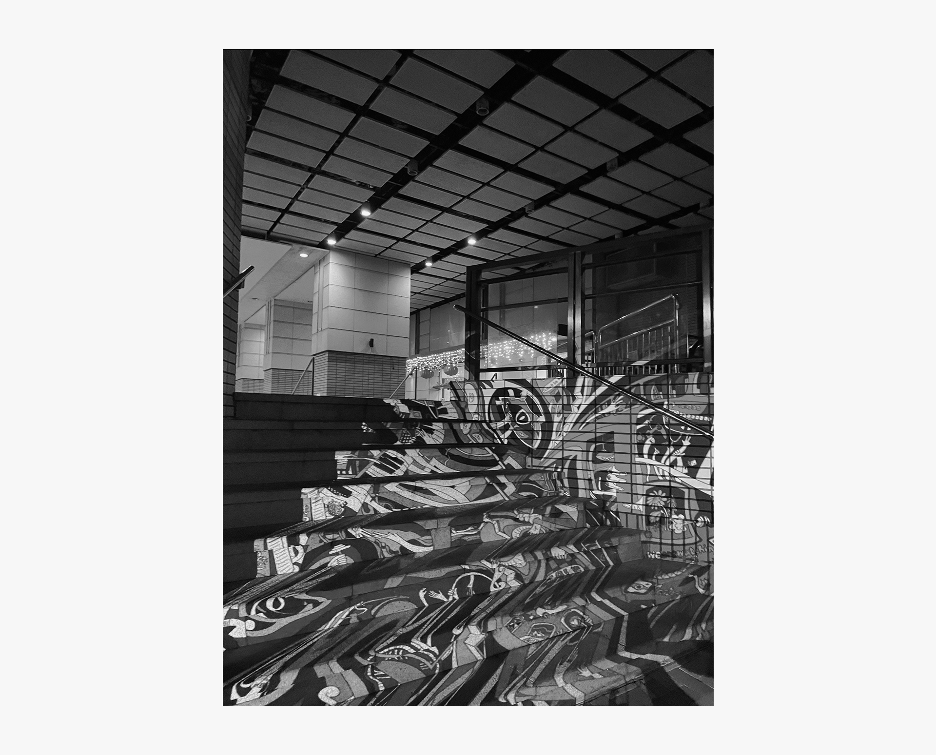 The City's Reflection light projection project hero image