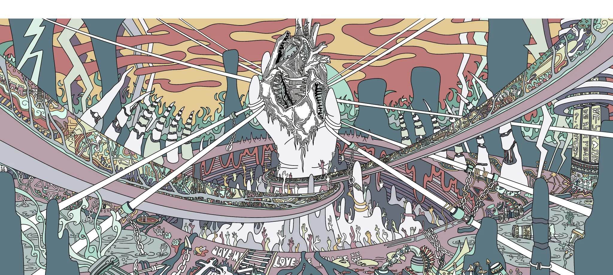 The Ritual digital drawing project hero image