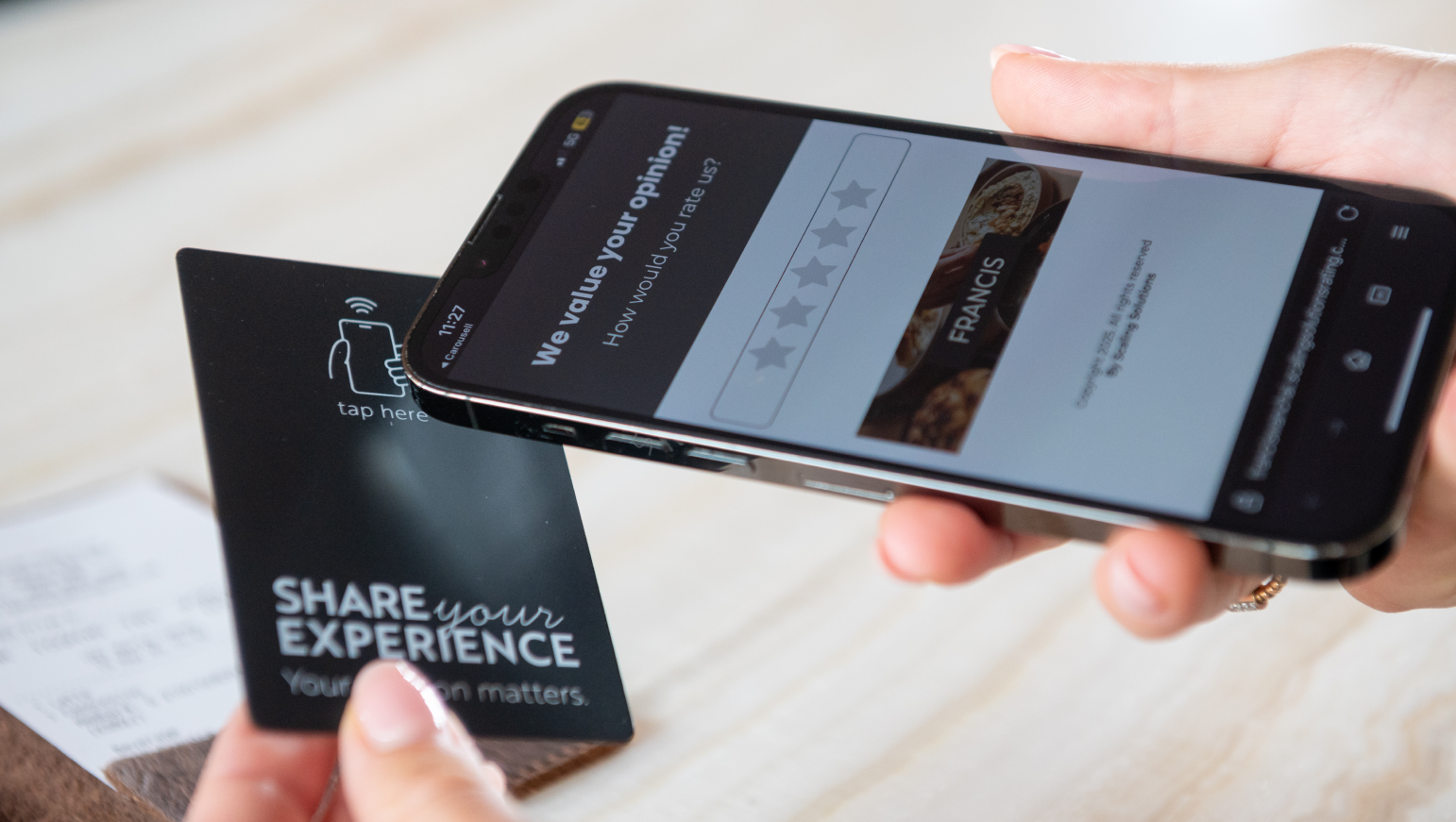 Scaling Reviews tap products and NFC review flow