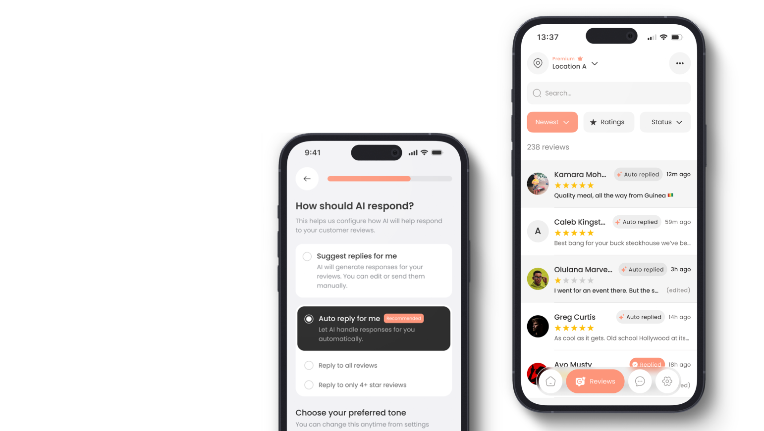 Scaling Reviews review management and AI-assisted responses